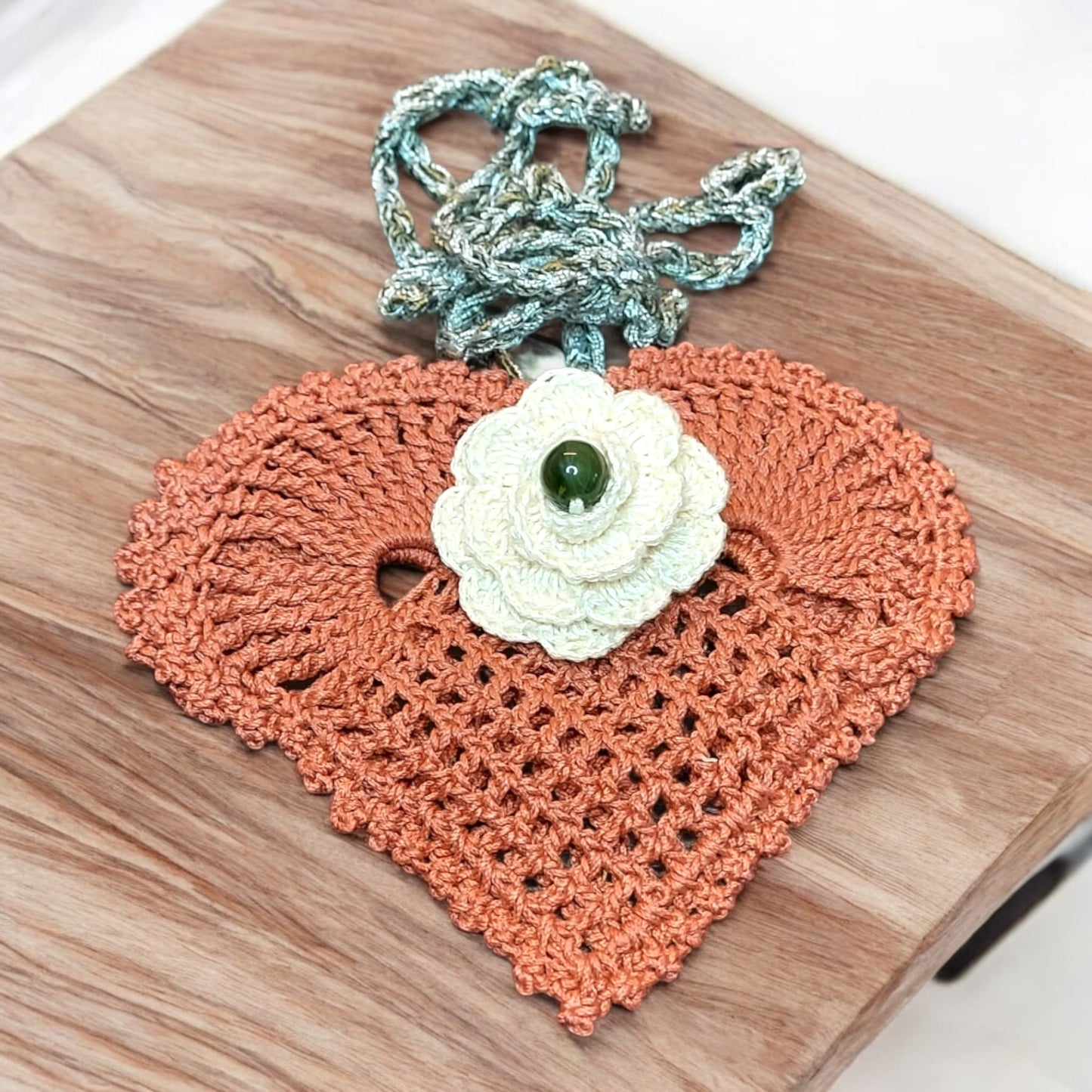 Seifensäckchen mit weißer Rose
